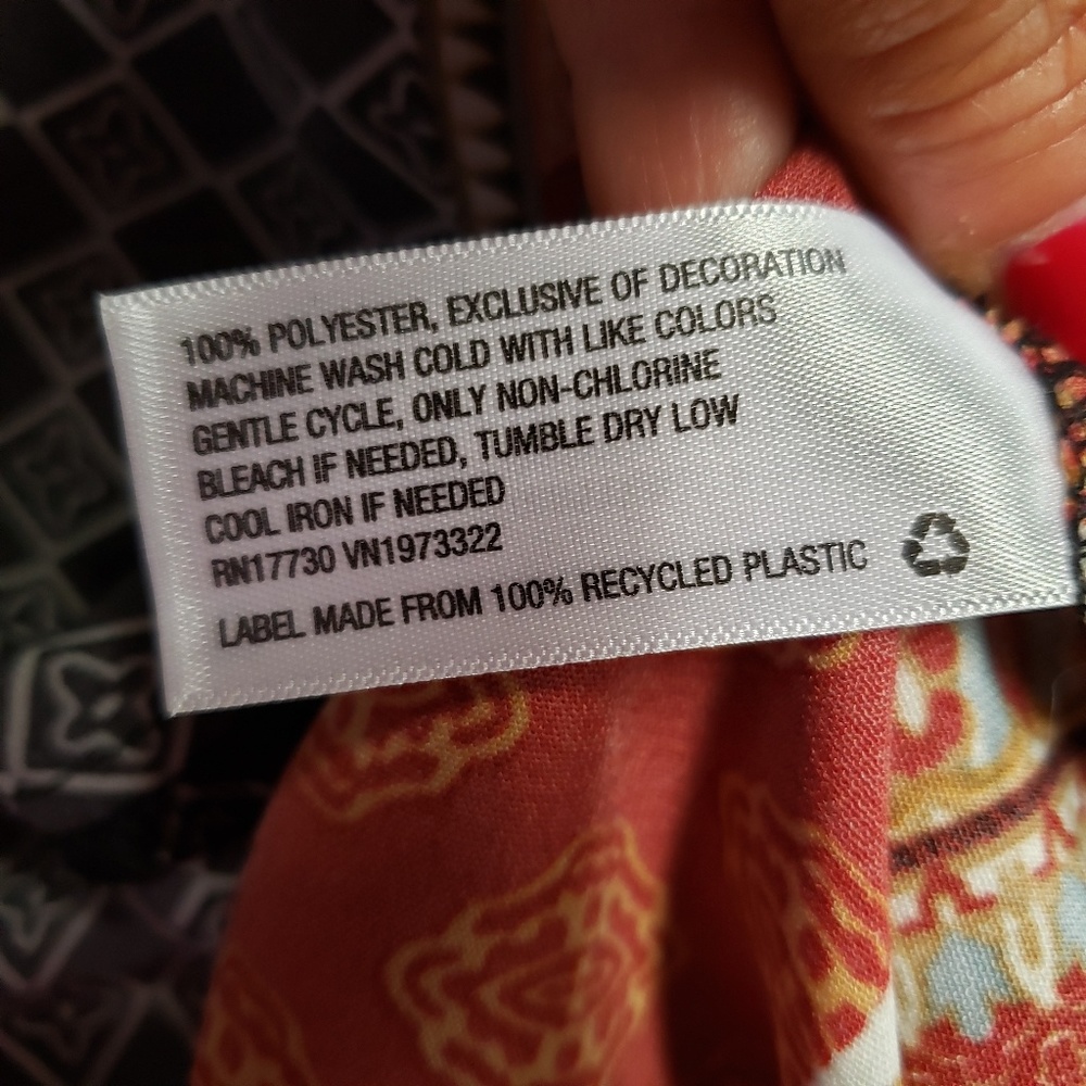 Boho chic plus size duster - Picture 5 of 6